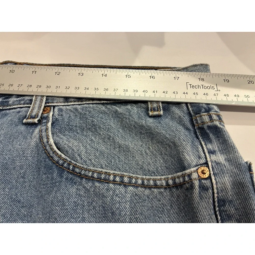 Vintage Y2K Levi's 550 Jeans Mens 37x30 (actual) Blue Denim Relaxed Fit Dad Jean